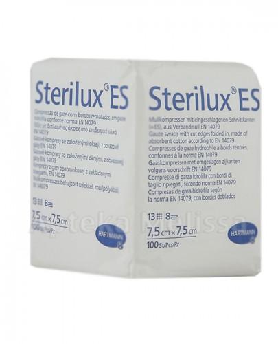 HARTMANN STERILUX ES Kompresy niejałowe 13-nitkowe, 8-warstwowe 7,5 cm x 7,5 cm - 100 szt. - Apteka internetowa Melissa
