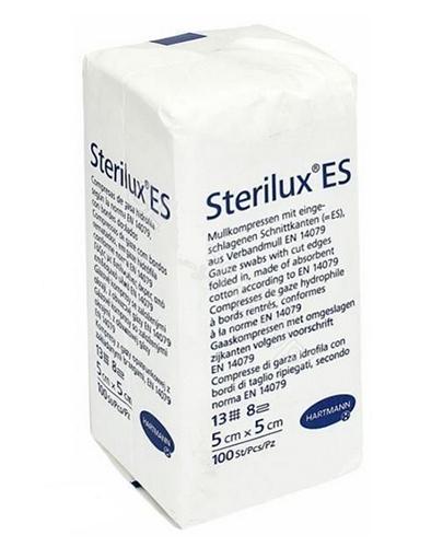 HARTMANN STERILUX ES Kompresy niejałowe 13-nitkowe, 8-warstwowe 5 cm x 5 cm- 100 szt. - Apteka internetowa Melissa