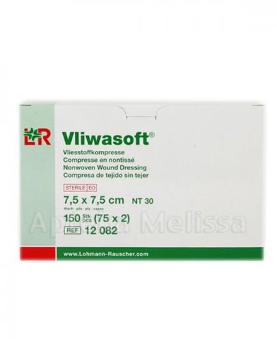 VLIWASOFT Opatrunek włókninowy 7,5x7,5cm - 150 szt. - Apteka internetowa Melissa