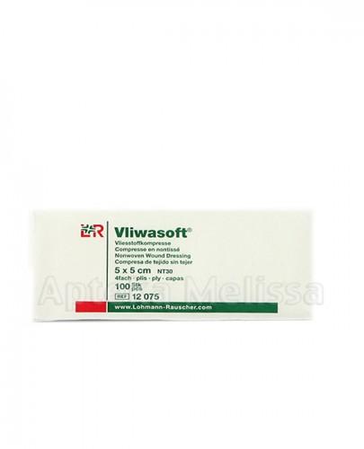 VLIWASOFT Opatrunek włókninowy 5x5cm - 100 szt. - Apteka internetowa Melissa