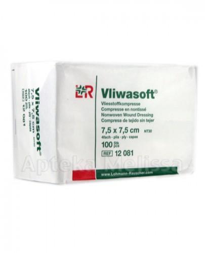 VLIWASOFT Opatrunek włókninowy 7,5x7,5cm - 100 szt. - Apteka internetowa Melissa