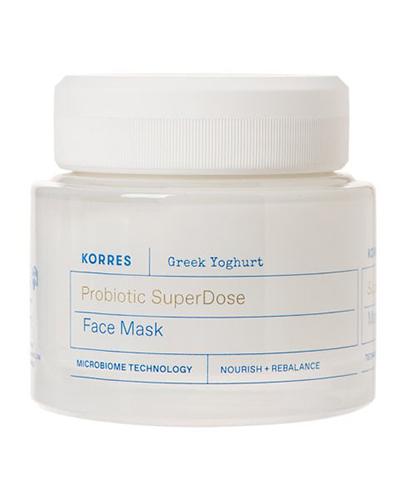  Korres Greek Yoghurt Probiotic SuperDose Maska do twarzy z probiotykami, 100 ml cena, opinie, właściwości - Apteka internetowa Melissa  
