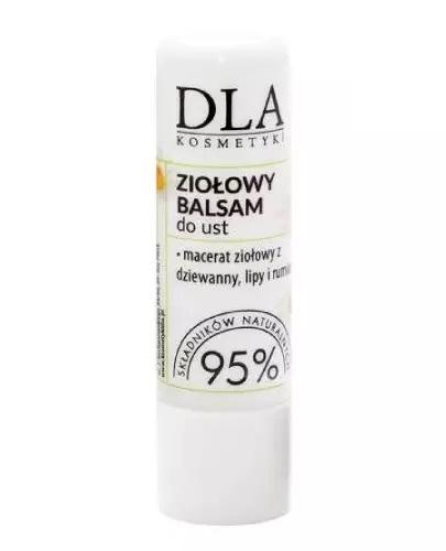  Kosmetyki DLA Balsam ziołowy do ust, 7 g, cena, opinie, wskazania - Apteka internetowa Melissa  