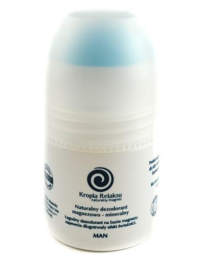  Kropla Relaksu Man naturalny dezodorant magnezowo-mineralny 60 ml - 1 szt. - cena, opinie, wskazania - Apteka internetowa Melissa  