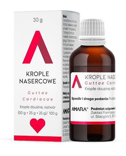 AMARA Krople nasercowe - 30 g - Apteka internetowa Melissa