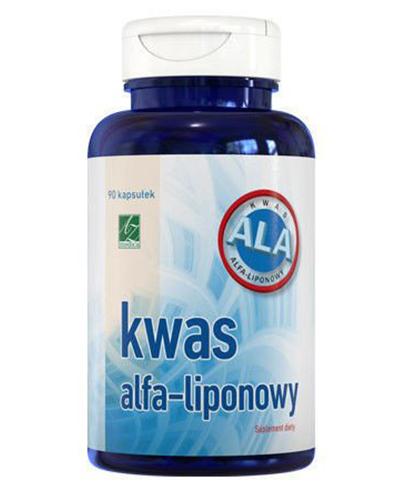 KWAS ALFA-LIPONOWY Naturalny antyoksydant - 90 kaps. - Apteka internetowa Melissa  