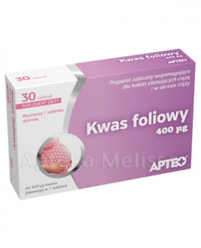 APTEO KWAS FOLIOWY - 30 tabl. - Apteka internetowa Melissa