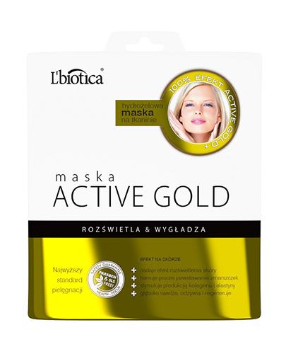  LBIOTICA Hydrożelowa maska active gold - 25 g - Apteka internetowa Melissa  