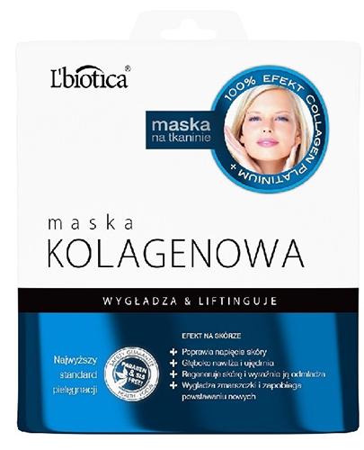 L BIOTICA Maska kolagenowa - 23 ml