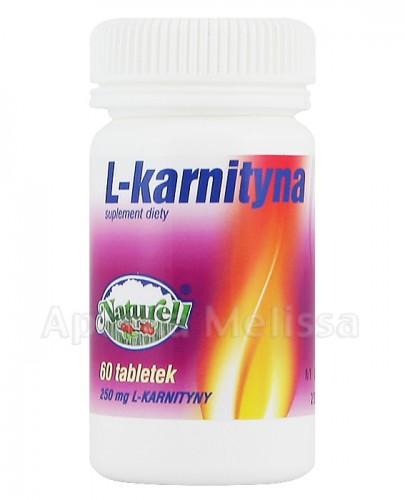 NATURELL L-KARNITYNA 250 mg - 60 tabl. - Apteka internetowa Melissa