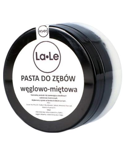  La-Le Pasta do zębów węglowo - miętowa - 100 ml - cena, opinie, właściwości - Apteka internetowa Melissa  