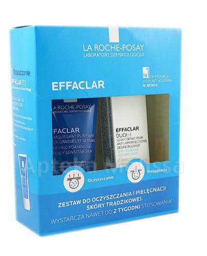  LA ROCHE EFFACLAR DUO+ Krem zwalczający niedoskonałości - 15 ml + LA ROCHE EFFACLAR Żel oczyszczający - 50 ml  - Apteka internetowa Melissa  