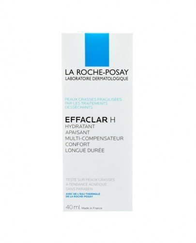 LA ROCHE-POSAY EFFACLAR H Krem łagodzący do cery trądzikowej - 40 ml + Kosmetyczka - Apteka internetowa Melissa