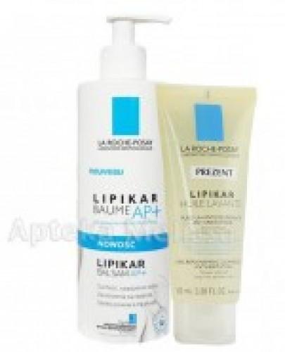 LA ROCHE LIPIKAR BAUME AP+ Balsam uzupełniający poziom lipidów - 400 ml + LA ROCHE LIPIKAR Oliwka myjąca 2w1 myjąco-natłuszczająca - 100 ml - Apteka internetowa Melissa