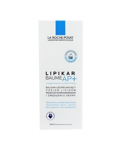LA ROCHE-POSAY LIPIKAR BAUME AP+ Balsam uzupełniający poziom lipidów - 200 ml - Apteka internetowa Melissa