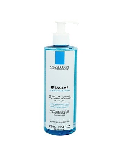 LA ROCHE-POSAY EFFACLAR Żel oczyszczający do skóry tłustej i wrażliwej - 400 ml - Apteka internetowa Melissa