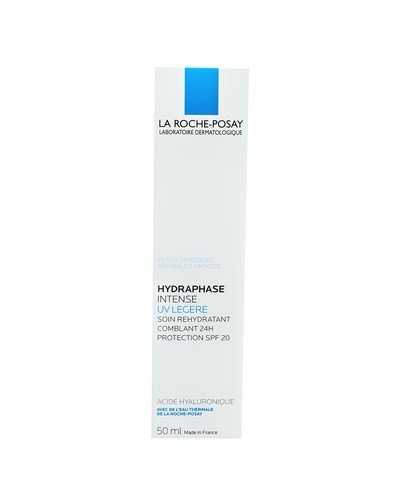 LA ROCHE-POSAY HYDRAPHASE UV INTENSE LEGERE Krem intensywnie nawilżający o długotrwałym działaniu SPF20 - 50 ml - Apteka internetowa Melissa