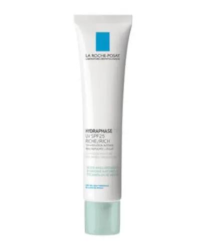 La Roche-Posay Hydraphase Intense UV Riche Krem intensywnie nawilżający z ochroną SPF25, 40 ml