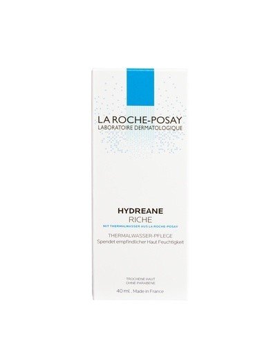 LA ROCHE-POSAY HYDREANE RICHE Krem nawilżający do cery wrażliwej i bardzo suchej - 40 ml - Apteka internetowa Melissa