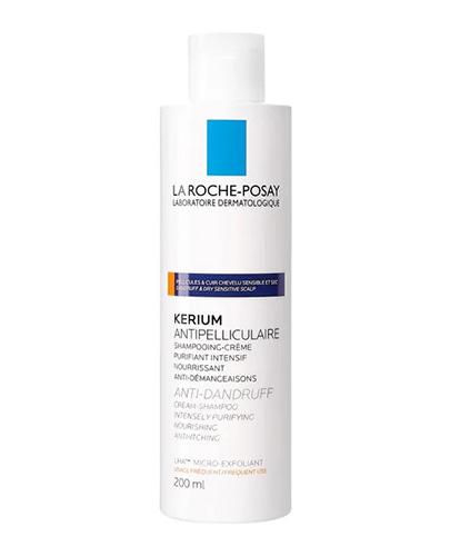 LA ROCHE-POSAY KERIUM Szampon przeciwłupieżowy na łupież suchy - 200 ml - Apteka internetowa Melissa