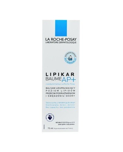 LA ROCHE-POSAY LIPIKAR BAUME AP+ Balsam uzupełniający poziom lipidów - 75 ml - Apteka internetowa Melissa