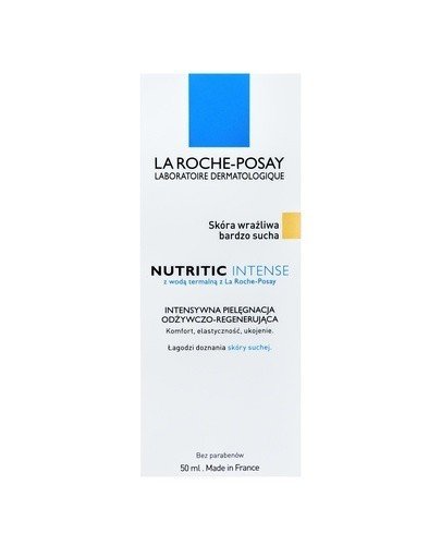 LA ROCHE-POSAY NUTRITIC INTENSE Krem do cery suchej - 50 ml - Apteka internetowa Melissa