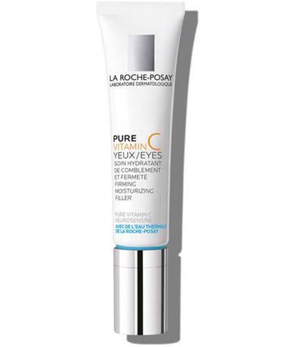 La Roche-Posay Redermic C Eyes pod oczy intensywnie nawilżająca i ujędrniająca pielęgnacja przeciwzmarszczkowa pod oczy, 15 ml