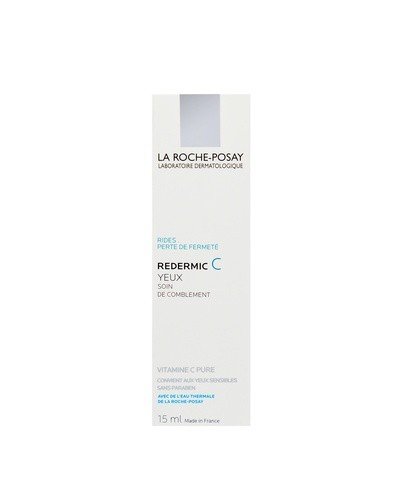 LA ROCHE-POSAY REDERMIC C EYES Krem pod oczy wypełniający zmarszczki intensywnie ujędrniający - 15 ml - Apteka internetowa Melissa