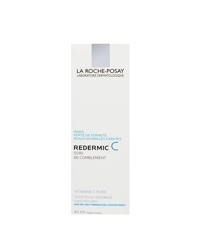 LA ROCHE-POSAY REDERMIC C Krem wypełniający zmarszczki intensywnie ujędrniający skóra normalna i mieszana - 40 ml - Apteka internetowa Melissa