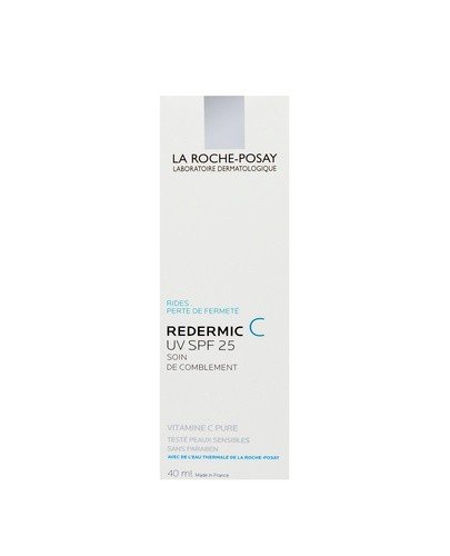 LA ROCHE-POSAY REDERMIC C UV Krem wypełniający zmarszczki intensywnie ujędrniający - 40 ml + Kosmetyczka La roche - Apteka internetowa Melissa