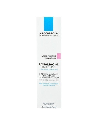 LA ROCHE-POSAY ROSALIAC AR INTENSE Intensywna pielęgnacja dla skóry skłonnej do zaczerwienienia - 40 ml - Apteka internetowa Melissa