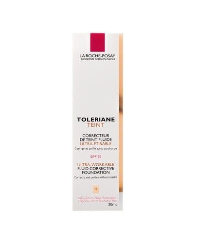 LA ROCHE-POSAY TOLERIANE TEINT Podkład korygujący odcień 10 - 30ml - Apteka internetowa Melissa