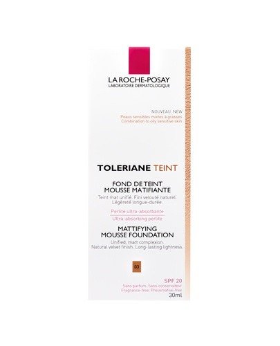LA ROCHE-POSAY TOLERIANE TEINT 03 Matujący podkład w musie - 30 ml - Apteka internetowa Melissa
