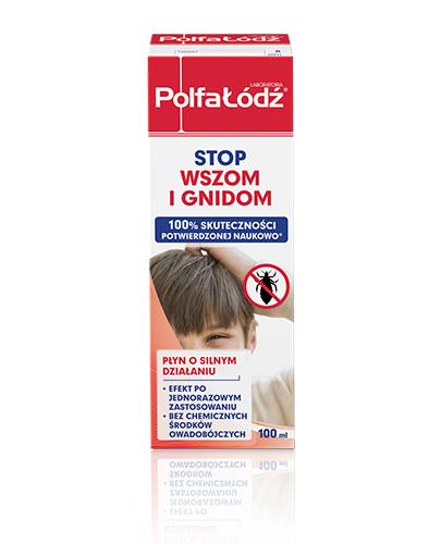 POLFA ŁÓDŹ STOP WSZOM I GNIDOM Płyn - 100 ml Data ważności: 2018.06.30 - Apteka internetowa Melissa
