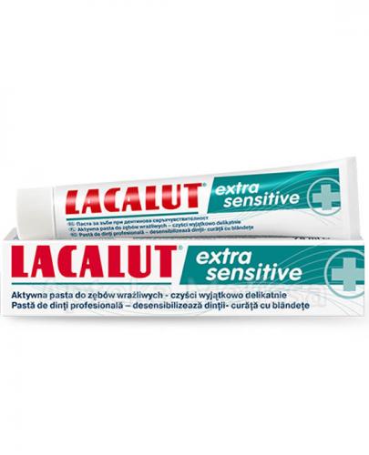 LACALUT EXTRA SENSITIVE Pasta do zębów wrażliwych - 75 ml - Apteka internetowa Melissa