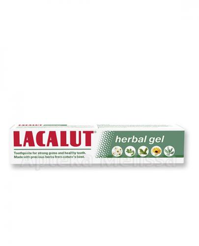 LACALUT HERBAL GEL Pasta do zębów - 75 ml - Apteka internetowa Melissa
