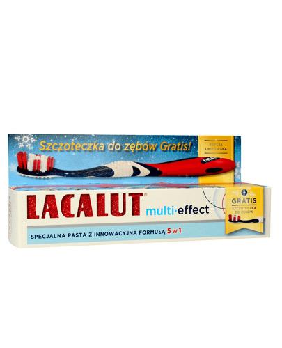  Lacalut Multi-effect Specjalna pasta z innowacyjną formułą 5w1 - 75 ml + Szczoteczka do zębów - 1 szt. - cena, opinie, stosowanie  - Apteka internetowa Melissa  