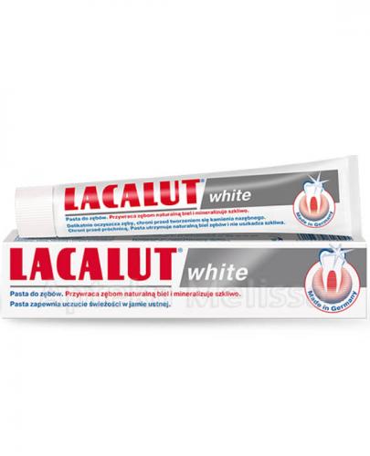 LACALUT WHITE Pasta do zębów wybielająca - 75 ml - Apteka internetowa Melissa