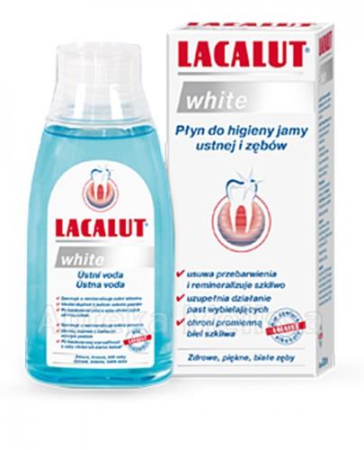 LACALUT WHITE Płyn do higieny jamy ustnej i zębów - 300 ml - Apteka internetowa Melissa