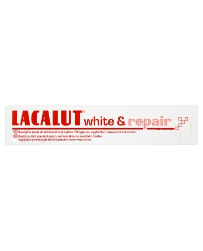 LACALUT WHITE&REPAIR Pasta do zębów - 75 ml - cena, stosowanie, opinie