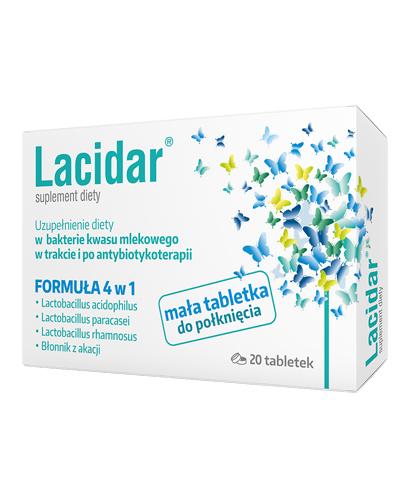 LACIDAR - 20 tabl. - Apteka internetowa Melissa
