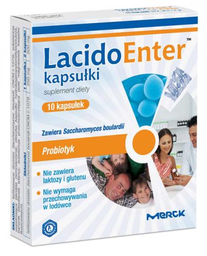 LACIDOENTER - 10 kaps. - Apteka internetowa Melissa