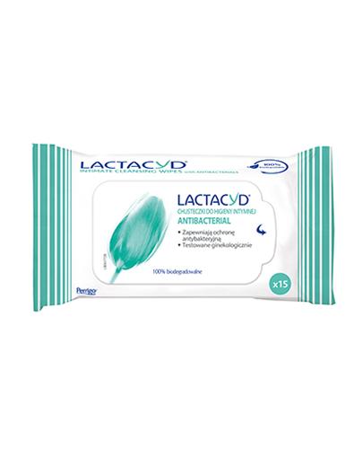LACTACYD ANTIBACTERIAL Chusteczki do higieny intymnej - 15 szt. - Apteka internetowa Melissa