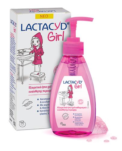 LACTACYD GIRL Żel do higieny intymnej do delikatnej i wrażliwej skóry - 200 ml - Apteka internetowa Melissa