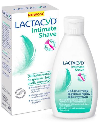 LACTACYD INTIMATE SHAVE Emulsja do golenia i higieny okolic intymnych - 200 ml - cena, stosowanie, opinie - Apteka internetowa Melissa