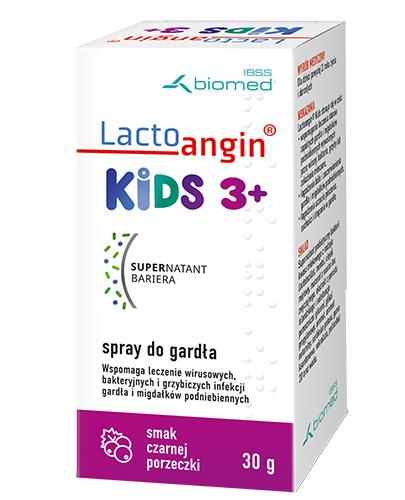  Lactoangin Kids 3+ Spray do gardła o smaku czarnej porzeczki - 30 g - cena, opinie, wskazania - Apteka internetowa Melissa  