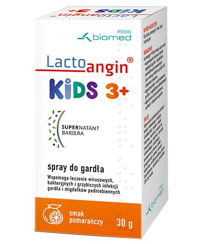  Lactoangin Kids 3+ Spray do gardła o smaku pomarańczowym - 30 g - cena, opinie, działanie - Apteka internetowa Melissa  