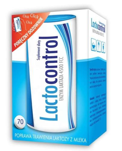 LACTOCONTROL, 70 tabletek - Drogeria Melissa