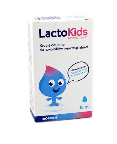  LACTOKIDS Krople doustne - 10 ml - Apteka internetowa Melissa  