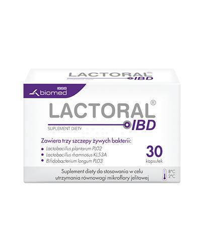  Lactoral IBD, 30 kaps., cena, opinie, składniki - Apteka internetowa Melissa  